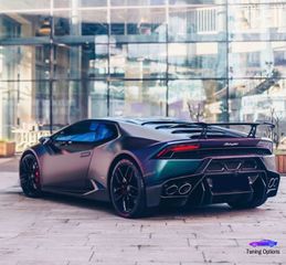 Lamborghini LP610-4 LP580-2 Huracan Carbon ΠΙΣΩ ΠΡΟΦΥΛΑΚΤΗΡΑΣ + ΑΕΡΟΤΟΜΗ-thumb-11