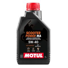 Λάδι κινητήρα για σκούτερ συνθετικό Motul Scooter Power 4T 5W-40 MA 1L105958