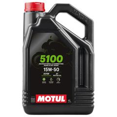 Λάδι κινητήρα μοτοσυκλέτας MOTUL 5100 15W-50 MA2 4L104083