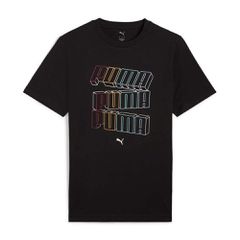 Puma Men's Essentials Logo Lab Hog Tee Μαύρο 684664-01 (Puma)