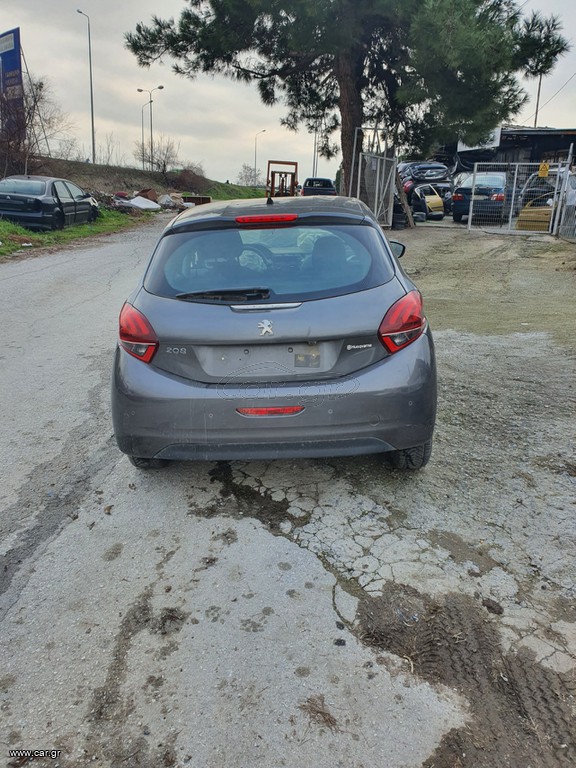 Peugeot 208 2015-2019 τρομπετο πισω ουρανος πορτες