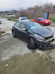 Peugeot 208 2015-2019 τρομπετο πισω ουρανος πορτες-thumb-1