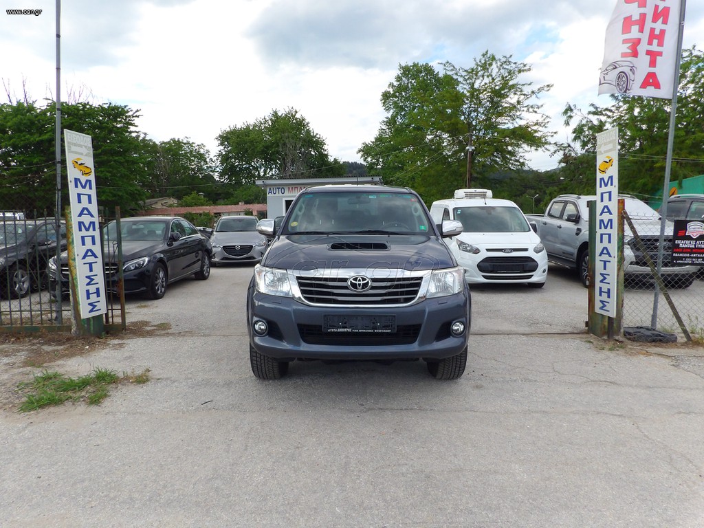 Toyota Hilux 2013 3.0 171ps*ATACAMA*ΑΥΤ/ΤΟ*ΔΕΡΜΑ*ΣΑΝ ΚΑΙΝΟΥΡΙΟ*