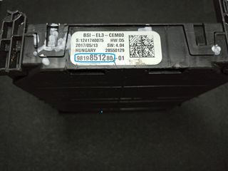 ΑΣΦΑΛΕΙΟΘΗΚΗ PSA GROUP, 9819851280, 9819851280-01, 28550129, BSI-EL3-CEM00, EL3, BSI, ΜΟΝΑΔΑ ΕΛΕΓΧΟΥ ΑΜΑΞΩΜΑΤΟΣ, *