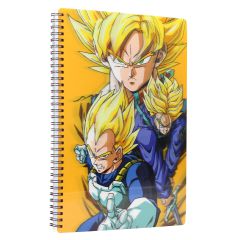DRAGON BALL Z - Yellow - 3D Lenticular Effect Notebook-thumb-1