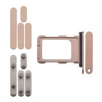 For iPhone/iPad (AP16PM0911GO) Keyset + Simcard Tray - Desert Titanium, For iPhone 16 Pro Max