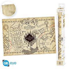 HARRY POTTER - Parchment poster - Marauder's Map-thumb-3