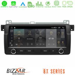 Bizzar OEM BMW 3er E46 8.8″ Special Design 8core Android12 4+64GB Navigation Multimedia Deckless με Carplay/AndroidAuto