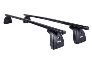 Thule σετ μπάρες οροφής για Focus 04-11 / Αstra 04-09 / Zafira 05-09 / Megane / Scenic / Range Rover (Σετ με πόδια και κλειδαριά)