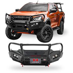Isuzu D-Max 2021+ | Εμπρόσθιος Προφυλακτήρας King Series Plus – [Τύπου HAMER]