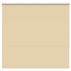 vidaXL Roller Blind Blackout Μπεζ 145x130 cm Πλάτος υφάσματος 141,6cm