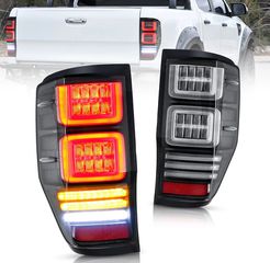 Ford Ranger (T6/T7/T8) 2012-2022 Πίσω Φανάρια Smoked LED – [LRT]