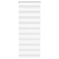vidaXL Ζέβρα τυφλή Καφέ Πλάτος υφάσματος 55,9 εκ. Πολυεστέρας