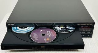 CD PLAYER SONY CDP-C500 - 5 ΔΙΣΚΩΝ - 5 DISC CHANGER-thumb-1