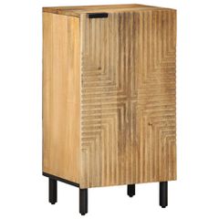 vidaXL Sideboard καφέ 40x33x75 cm μασίφ ξύλο Mango