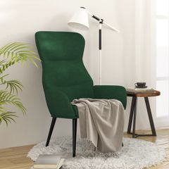 Πολυθρόνα Relax Σκούρο Πράσινο Υφασμάτινη 341076