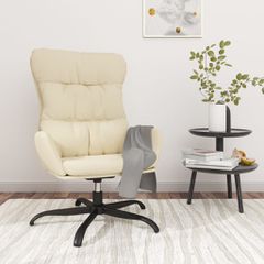 Πολυθρόνα Relax Κρεμ Υφασμάτινη 341178