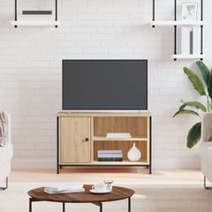Έπιπλο Τηλεόρασης Sonoma Δρυς 80x40x50 εκ. Επεξεργασμένο Ξύλο 832769