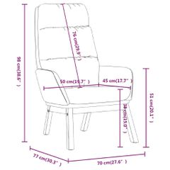Πολυθρόνα Relax Μαύρη Υφασμάτινη 341165-thumb-7