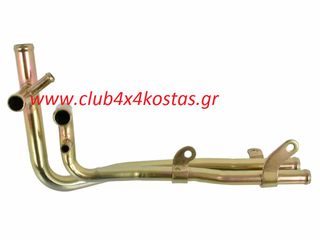 ΣΩΛΗΝΑΣ ΝΕΡΟΥ ISUZU CAMPO '96-'03 4JG2/ 4JA1 ΧΩΡΙΣ INTERCOOLER   8-97049-193-4   Α' ΠΟΙΟΤΗΤΑ ΜΕ ΦΠΑ
