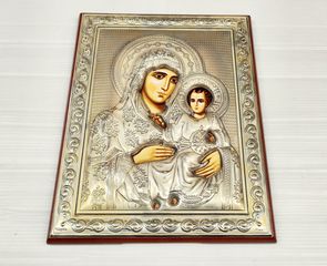 Ασημένια 925°Εικόνα – κορνίζα με την Παναγία και τον Χριστό Α9066 ΤΙΜΗ 155 ΕΥΡΩ
