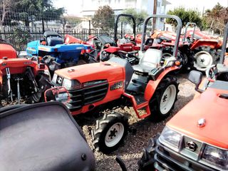 Αμπελουργικά Τρακτέρ Kubota 2023 GB-160 4WD με φρέζα - Υδρ.τιμόνι - Ρεβέρσα-thumb-1