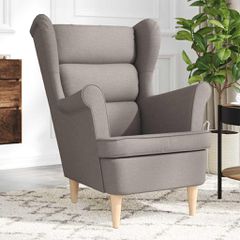 πολυθρόνα Taupe 74x84x100 cm Ύφασμα 4016901