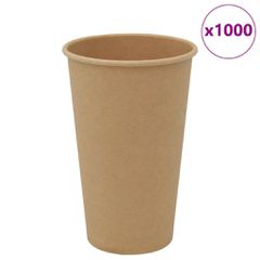 Χάρτινα κύπελλα καφέ 1000 τεμάχια 16oz 400ml καφέ 4102797