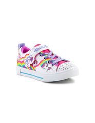 Skechers Twinkle Toes S Lights Twinkle Sparks Jumpin Clouds Jr 314809LWMLT shoes