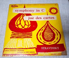Stravinsky - Symphony In C - Jue des Cartes LP