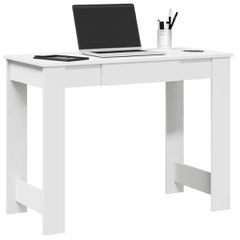 Γραφείο Λευκό 100x45x75 cm Κατασκευασμένο ξύλο 860427