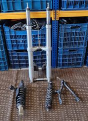 BMW R1200GS 2004 2006 ΜΠΡΟΣΤΙΝΟ ΣΥΣΤΗΜΑ ΚΟΜΠΛΕ ΑΜΟΡΤΙΣΕΡ ΕΜΠΡΟΣ ΠΙΣΩ