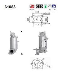ΚΑΤΑΛΥΤΗΣ HYUNDAI KONA / i20 / i30 1.0 T-GDI 2015-  KARALOIZOS exhaust