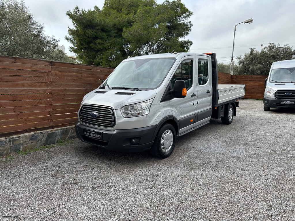 Ford Transit '18 *TRANSIT*4X4*7ΘΕΣΕΙΣ*ΚΑΡΟΤΣΑ*ΔΙΠΛΟΚΑΜΠΙΝΟ*ΕURO6*MΠΛΟΚΕ*ΔΕΝ ΕΧΕΙ ΦΠΑ*170PS*