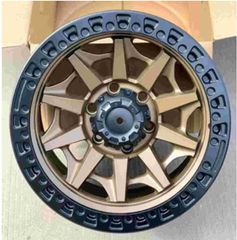 Nentoudis Tyres - Ζάντα 4x4 Style 003 - 9X18ΕT(0) - 6x139.7 - Μαύρο ματτ & ματτ μπρονζε
