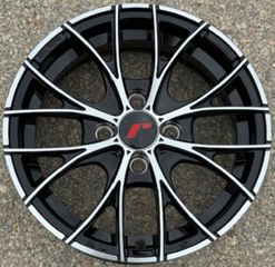 Nentoudis Tyres - Ζάντα AF Wheels IW18 - 16X7 - 4x100 - Διαμαντέ μαύρο , μαύρο γυαλιστερό