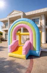 Φουσκωτο Παιδότοπου Επαγγελματικό Τραμπολινο Ουρανιο Τοξο 3.0mX3.0mX2.4m