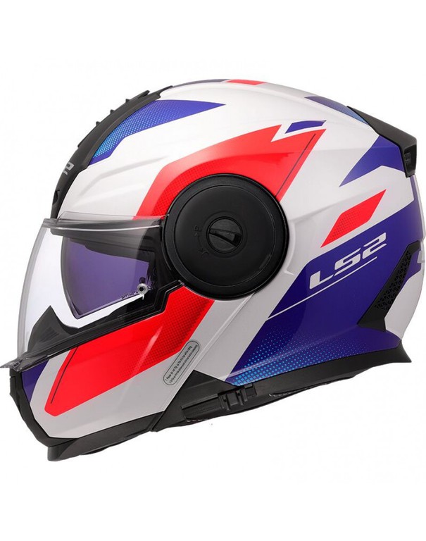 LS2 FF902 Scope II Duria Gloss White/Blue/Red
