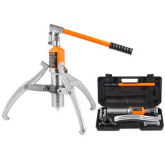 VEVOR Hydraulic Gear Puller, 15 Ton Max Capacity Wheel Bearing Pulling Separator, 2 ή 3 Jaws Puller, Κάθετα και Οριζόντια, Υδραυλικό Εξολκέα 12" με θήκη για έλξη πλήμνων