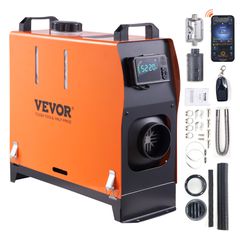 VEVOR Diesel Air Heater All-in-one 12V 8KW Bluetooth App LCD για Αυτοκίνητο RV σε εσωτερικούς χώρους