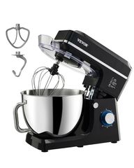 VEVOR Stand Mixer 8.3 QT Electric Dough Mixer 1400W 6 + P Speeds Food Beater