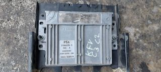 CITROEN C2 C3 9650825180 9642222380 SAGEM S2PM-380 21584228-3 KFV 1.4 8V ΕΓΚΕΦΑΛΟΣ ΜΗΧΑΝΗΣ ECU