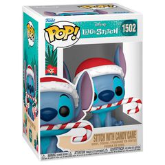 POP figure Disney Stitch with Candy Cane-thumb-1