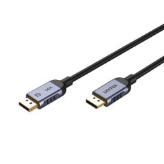 UNITEK C1628GY01-1.5M DisplayPort cable Black, Grey