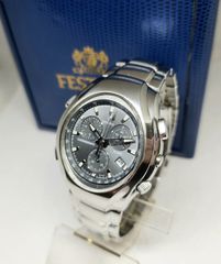 Festina CHRONOGRAPH  Stainless Steel Mineral Crystal Watch 6635 Α9046 ΤΙΜΗ 55 ΕΥΡΩ