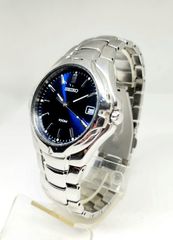 Vintage SEIKO QUARTZ 7Ν42-7000 ANΤΡΙΚΟ ΡΟΛΟΙ ΜΠΛΕ ΚΑΝΤΡΑΝ Α90016 ΤΙΜΗ 180 ΕΥΡΩ