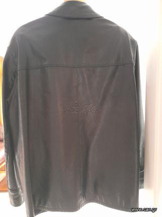 Ανδρικό δερμάτινο σακάκι-thumb-3