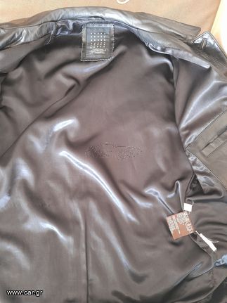 Ανδρικό δερμάτινο σακάκι-thumb-5