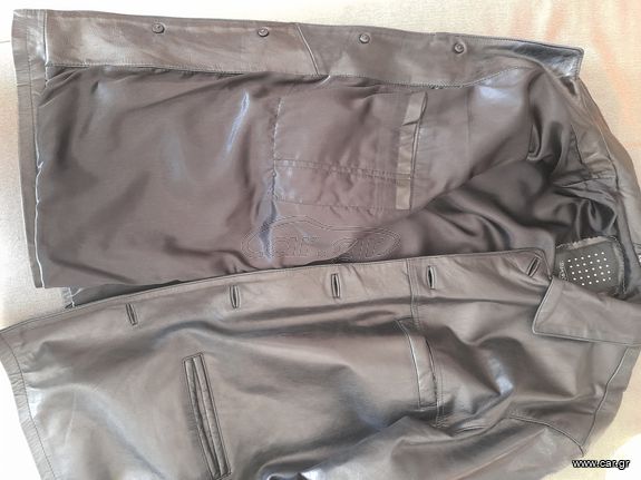 Ανδρικό δερμάτινο σακάκι-thumb-8