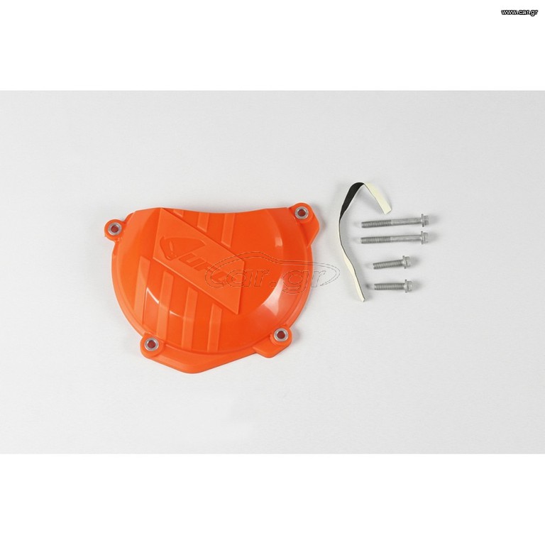 KTM SXF 250/350 2016-21 & EXC 250/350 2017-21 Προστασία καμπάνας UFO - Πορτοκαλί
